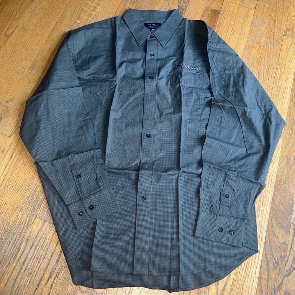 Remington Long Sleeve Button Down Shirt Size XL